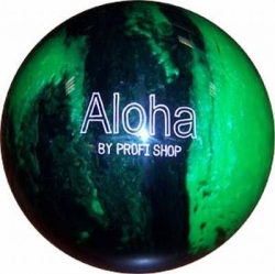 Aloha Polyester Plastikball Black / Green