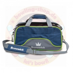 Crown Deluxe Double Tote | Navy/Lime Brunswick  Bag