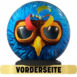 On The Ball-Bowlingblle im Design Top Mad Bird - Falcon Power