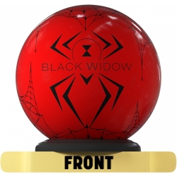 On The Ball-Bowlingblle im Design Top Black Widow Red