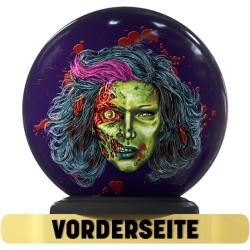 On The Ball-Bowlingblle im Design Top Samantha Zombie