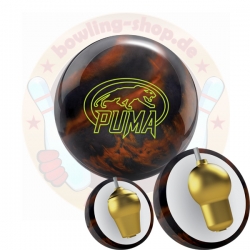 Ebonite Puma Bowlingball Black - Copper Pearl Reactive