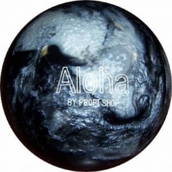 Aloha Polyester Plastikball Black / Silver