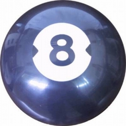 Funball Eightball Ball Bowlingball / Bowlingkugel